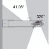Стеклянный настенный светильник уличный LEDSPOT W6144S-2-3K Gr Oasis Light