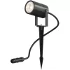 Грунтовый светильник MOSS DK9800-BK черный цилиндр Denkirs