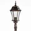 Стеклянный наземный фонарь  91308L Gb прозрачный Oasis Light