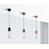 Подвесной светильник  IT014-0204 rose gold цилиндр прозрачный Italline