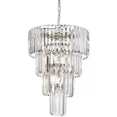 Подвесная люстра Helix 8114 L9 chrome DeLight Collection китай