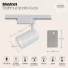 Трековый светильник Vuoro TR003-1-30W4K-W белый цилиндр Maytoni