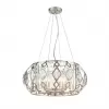 Стеклянная подвесная люстра Buzzati 983 VL2181P06 прозрачная Vele Luce