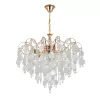Хрустальная подвесная люстра Marilume ES0000036 прозрачная Escada