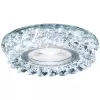 Стеклянный точечный светильник Декоративные Кристалл Led+mr16 S257 CH прозрачный Ambrella