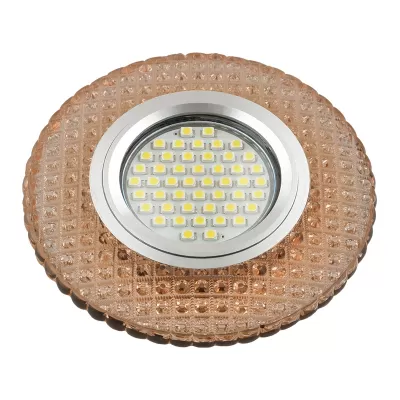 Точечный светильник Luciole DLS-L135 GU5.3 GLASSY/LIGHT TEA Fametto