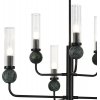 Стеклянная потолочная люстра Medea SL1244.403.06 прозрачная цилиндр ST Luce