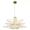 Подвесная люстра Coppelia 10476 Gold цилиндр белая Loft It