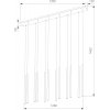 Подвесной светильник Piano 10119 Piano цвет золото конус TK Lighting