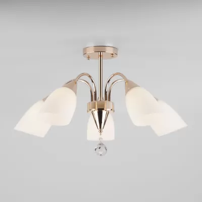 Потолочная люстра Ellene 30149/5 золото Eurosvet конус