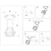 Трековый светильник Track System GL5001 белый Ambrella