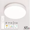 Потолочный светильник Toscana 3315.XM302-2-328/18W White круглый белый APL LED