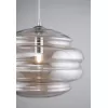 Стеклянный подвесной светильник Ruche P078PL-01CG форма шар Maytoni