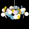Стеклянная подвесная люстра Matisse 10008/12 mult форма шар белая Loft It Стеклянная подвесная люстра Matisse 10008/12 mult форма шар белая Loft It