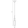Стеклянный трековый светильник Cilino PRO756012 прозрачный цилиндр Lightstar