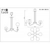 Стеклянная подвесная люстра Scorze SLE1097-303-06 форма шар Evoluce