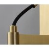 Стеклянное бра Wall lamp 8960-1W brass/clear прозрачное DeLight Collection