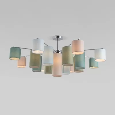 Потолочная люстра Pastel 60152 хром Eurosvet на штанге