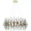 Хрустальный подвесной светильник Floriane WE119.20.303 прозрачный Wertmark Хрустальный подвесной светильник Floriane WE119.20.303 прозрачный Wertmark