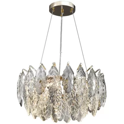 Подвесная люстра D8011P D8011P/R-600 gold/smoky DeLight Collection