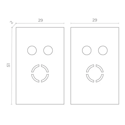 Заглушка Skyflat ST068.509.13 ST Luce Заглушка Skyflat ST068.509.13 ST Luce