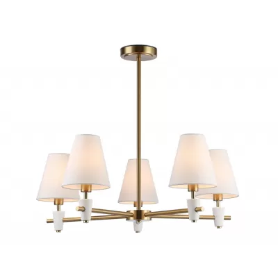 Потолочная люстра Ceramo Classic LH75044 Ambrella белая