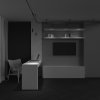 Трековый светильник Focus Led TR157-1-12W3K-B черный цилиндр Maytoni