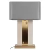 Интерьерная настольная лампа Flagstone 10445T/C серый Loft It