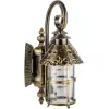Стеклянный настенный фонарь уличный CAIOR 1 81502 2 18 Gb цилиндр прозрачный Oasis Light