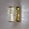 Хрустальный настенный светильник Гослар 498027601 прозрачный MW-Light