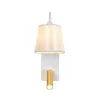 Бра Comfy 598/1A White/Brass белое цилиндр Escada