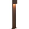Стеклянный наземный светильник Brik SL9513.605.01 коричневый ST Luce