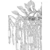 Хрустальная потолочная люстра Neda 2135/8P Chrome прозрачная Escada