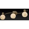 Стеклянный спот Sharleen TL3790Y-03AB форма шар коричневый TopLight