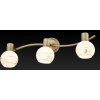 Стеклянный спот Sharleen TL3790Y-03AB форма шар коричневый TopLight