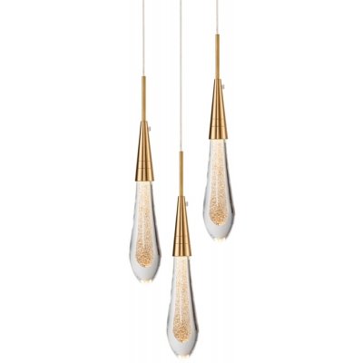Подвесной светильник Pour DD20591-3 gold DeLight Collection
