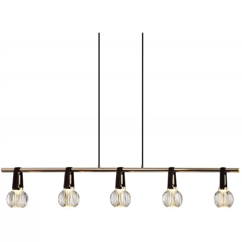 Подвесной светильник P0853 P0853-5B s-gold форма шар прозрачный DeLight Collection Подвесной светильник P0853 P0853-5B s-gold форма шар прозрачный DeLight Collection