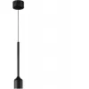 Уличный светильник подвесной Apex O491PL-L8B3K цилиндр черный Maytoni