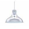 Подвесной светильник Corrado LDP 7426 CHR конус серый Lumina Deco