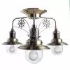 Стеклянная потолочная люстра Sailor A4524PL-3AB Artelamp