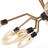 Стеклянная потолочная люстра Desima SL1174.303.12 цвет янтарь ST Luce