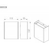 Стеклянный настенный светильник уличный Dwell NC-003326-DG прозрачный
