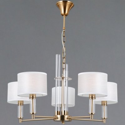 Подвесная люстра  IL0755-5PSQ-25 BRASS GENOA