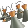 Потолочная люстра Modica SLE125112-07 конус коричневая Evoluce