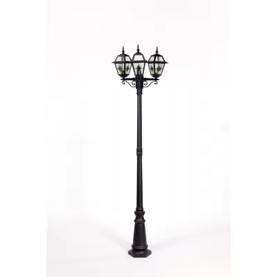 Наземный фонарь FARO lead GLASS 91109B lgG Bl Oasis Light Уличный