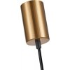 Стеклянный подвесной светильник Vinglas 4339-1P цвет янтарь F-Promo