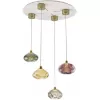 Стеклянный подвесной светильник Mela 7045/4L Odeon Light Стеклянный подвесной светильник Mela 7045/4L Odeon Light