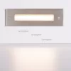 Стеклянный встраиваемый светильник уличный LINE TILT 034827 прозрачный Arlight