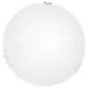 Стеклянный настенно-потолочный светильник Plain A3720PL-1CC белый Artelamp