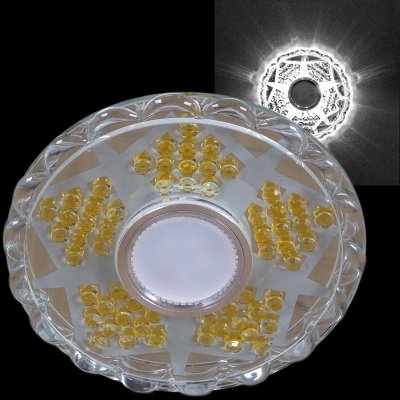 Точечный светильник  62060-9.0-001PL MR16+LED5W CL+GD